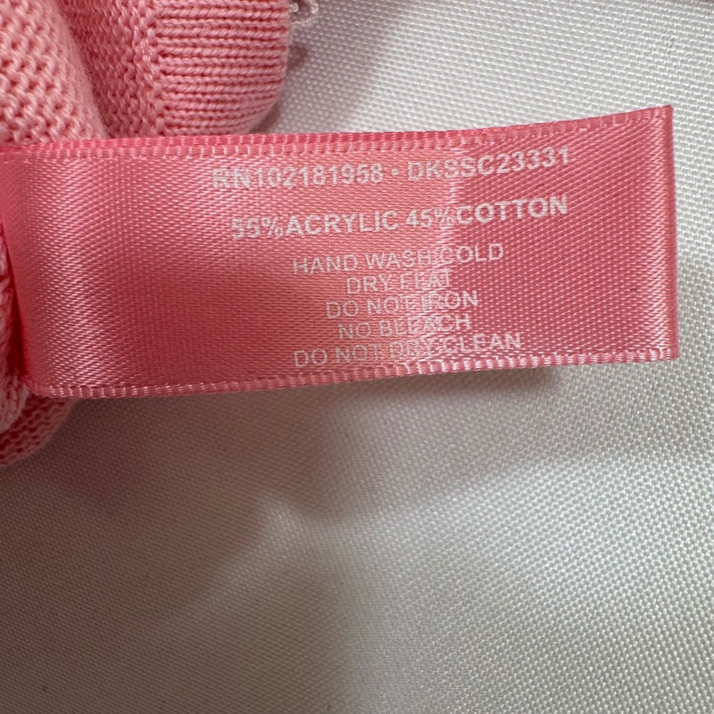 NWOT Dolls Kill x Strawberry Shortcake Pink Embroidered Crop Cardigan Medium - Picture 10 of 13